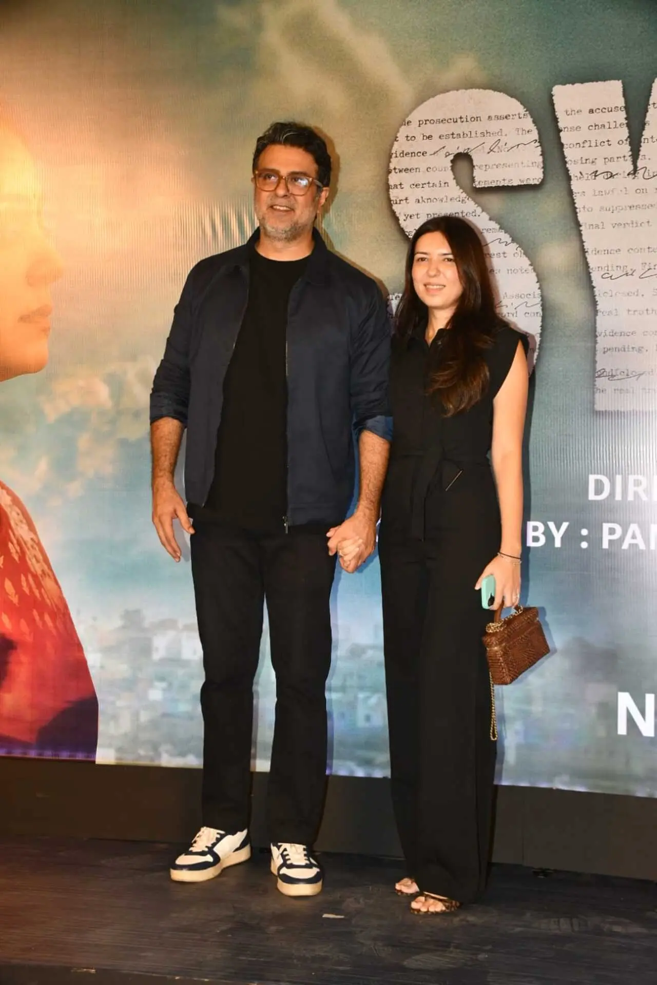 Producer and former actor Harman Baweja was spotted at the screening of System with his wife Sasha Ramchandani. Producer and former actor Harman Baweja was spotted at the screening of System with his wife Sasha Ramchandani.